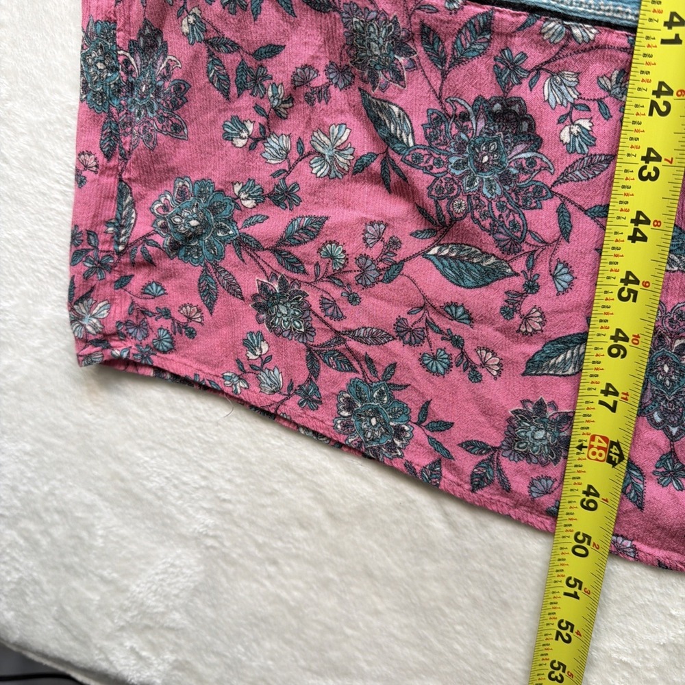 J. Jill Pink Floral Maxi Dress - Picture 7 of 10